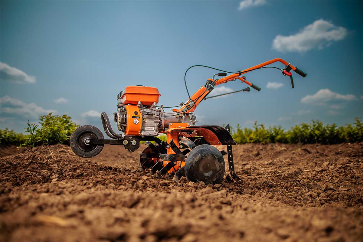Motorhacke VTB 8422 P Gartenfräse Benzin-Bodenfräse – 850 mm Arbeitsbreite & 212 cm³ Power für kraftvolles Arbeiten im Garten - VI-076154