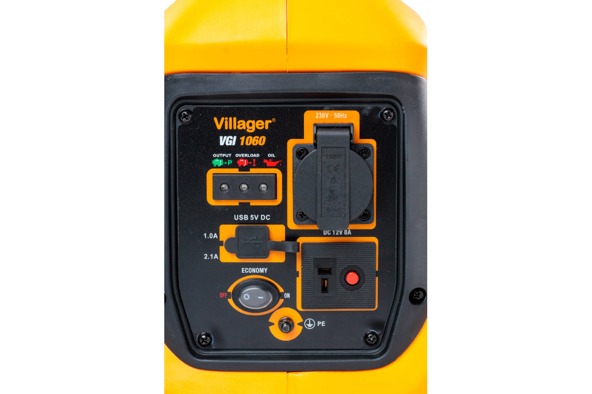 Generator VGI 1060 1000W – leiser Inverter Stromerzeuger für Haus, Garten und Camping - VI-077360