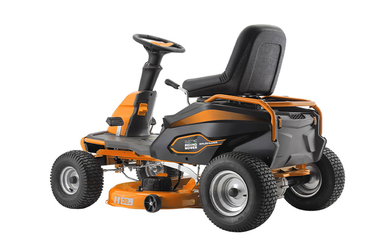 Villager CAPRICORN 38 – Elektro-Aufsitzmäher / Rasentraktor mit 48 V Akku, 980 mm Schnittbreite & Brushless-Antrieb - VI-077890