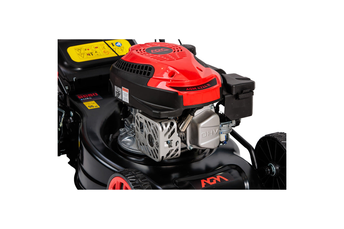 AGM 4224 R – Kompakter Benzin-Rasenmäher mit Radantrieb & 41 cm Schnittbreite - VI-82417
