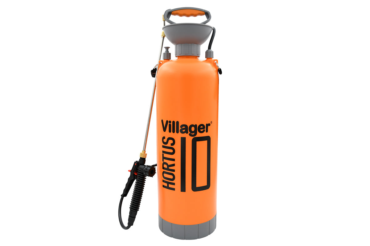 Hortus 10 – Handdrucksprüher mit 10 l Tank & Teleskoplanze – ideal für Garten & Gewächshaus - VI-82463