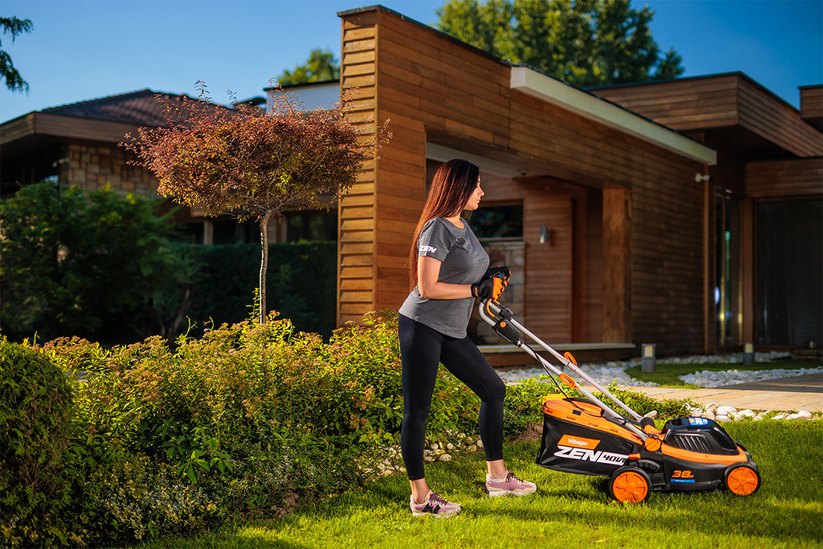 LM 3010 E – 40 V Akku-Rasenmäher mit 38 cm Schnittbreite & Softgriff - VI-082481