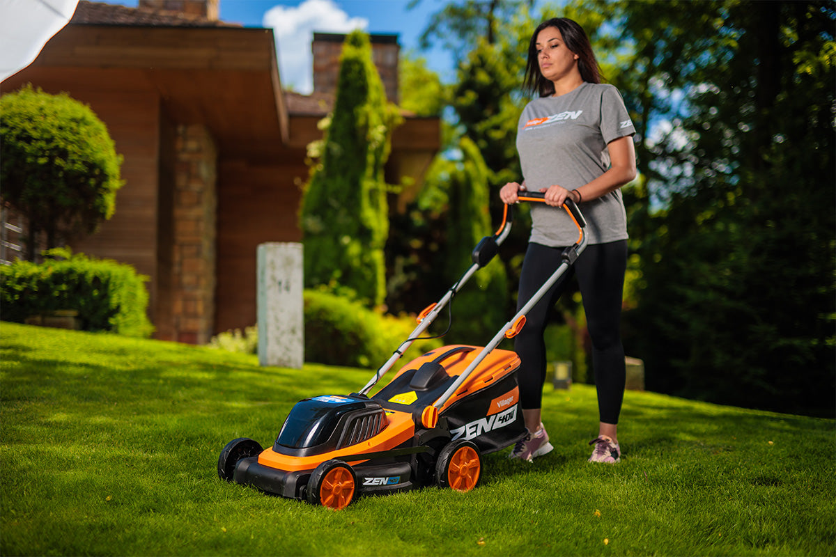 LM 4010 E – 40 V Akku-Rasenmäher mit 43 cm Schnittbreite & bürstenlosem Motor - VI-082482