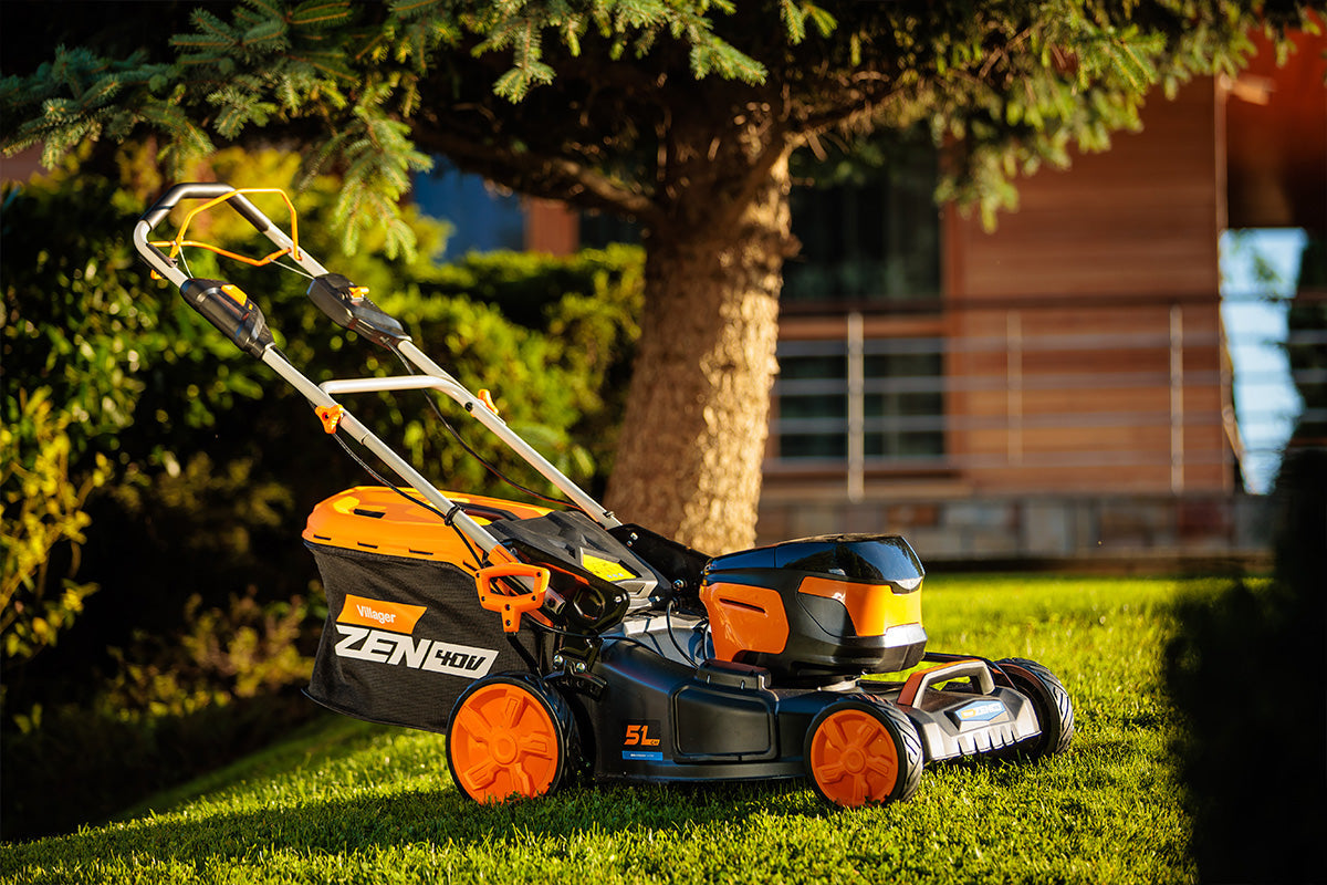 LM 5111 E Matic – 40 V Akku-Rasenmäher mit 51 cm Schnittbreite & stufenlosem Radantrieb - VI-082484