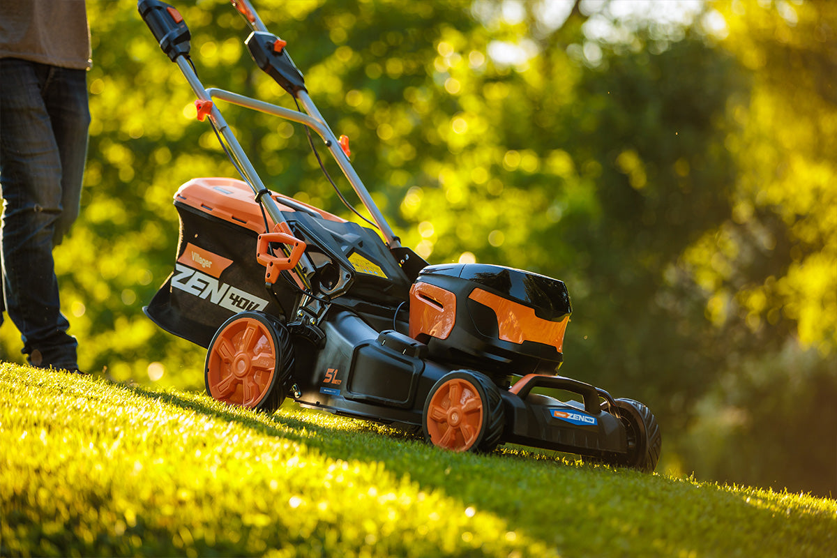 LM 5111 E Matic – 40 V Akku-Rasenmäher mit 51 cm Schnittbreite & stufenlosem Radantrieb - VI-082484