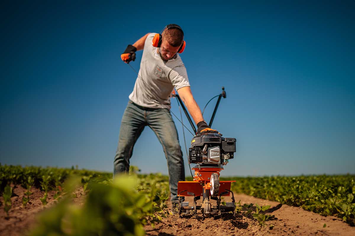 VTB 380 – Kompakte Benzin-Bodenfräse mit 400 mm Arbeitsbreite & 144 cm³ Motorleistung - VI-082499