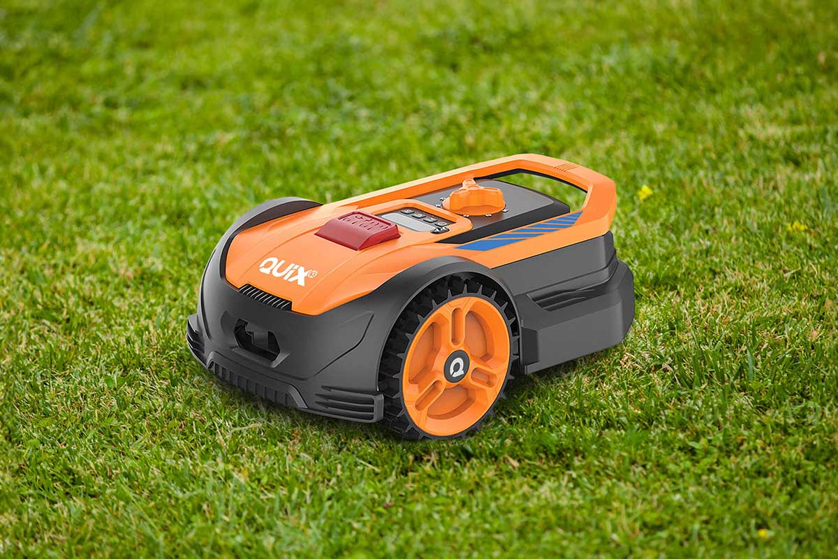 Quix XS Mähroboter – 18 V Akku, bis 300 m², Display-Steuerung – VI-086197