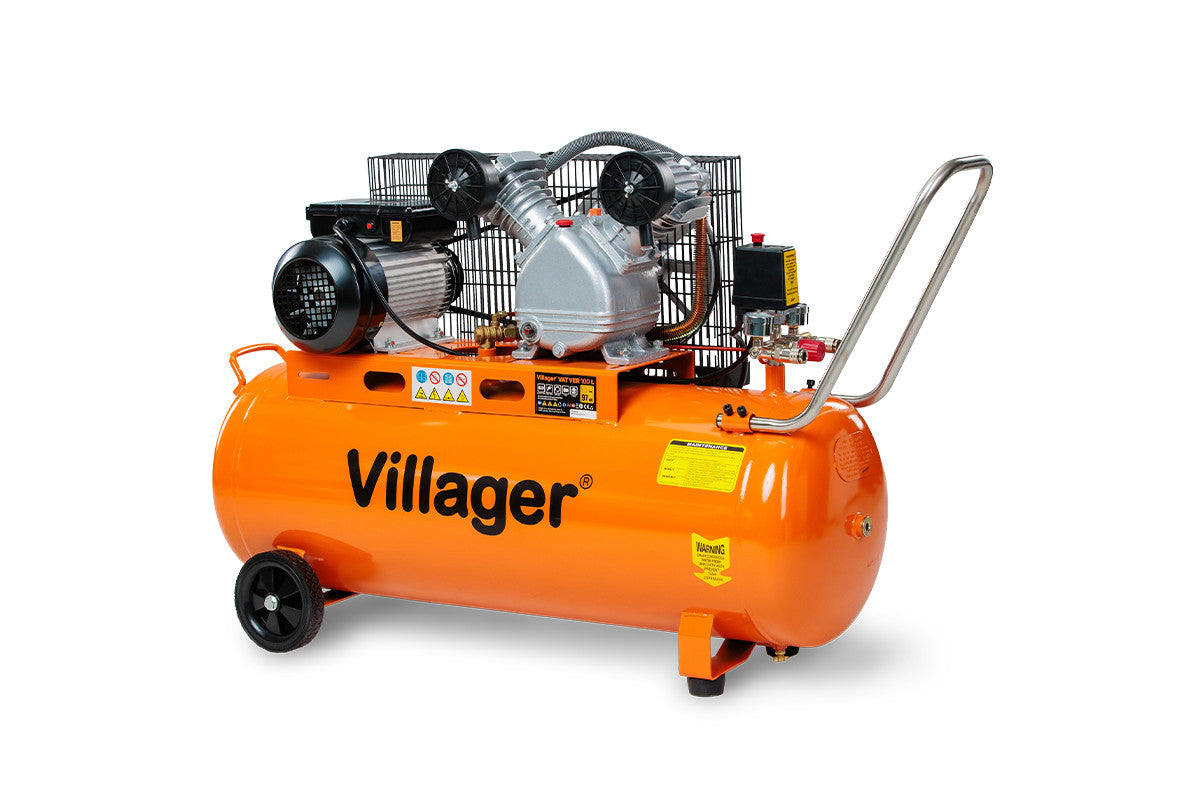 Villager Kompressor VAT VER 100 L, 2,2 kW, 8 bar - Art. VI-088604