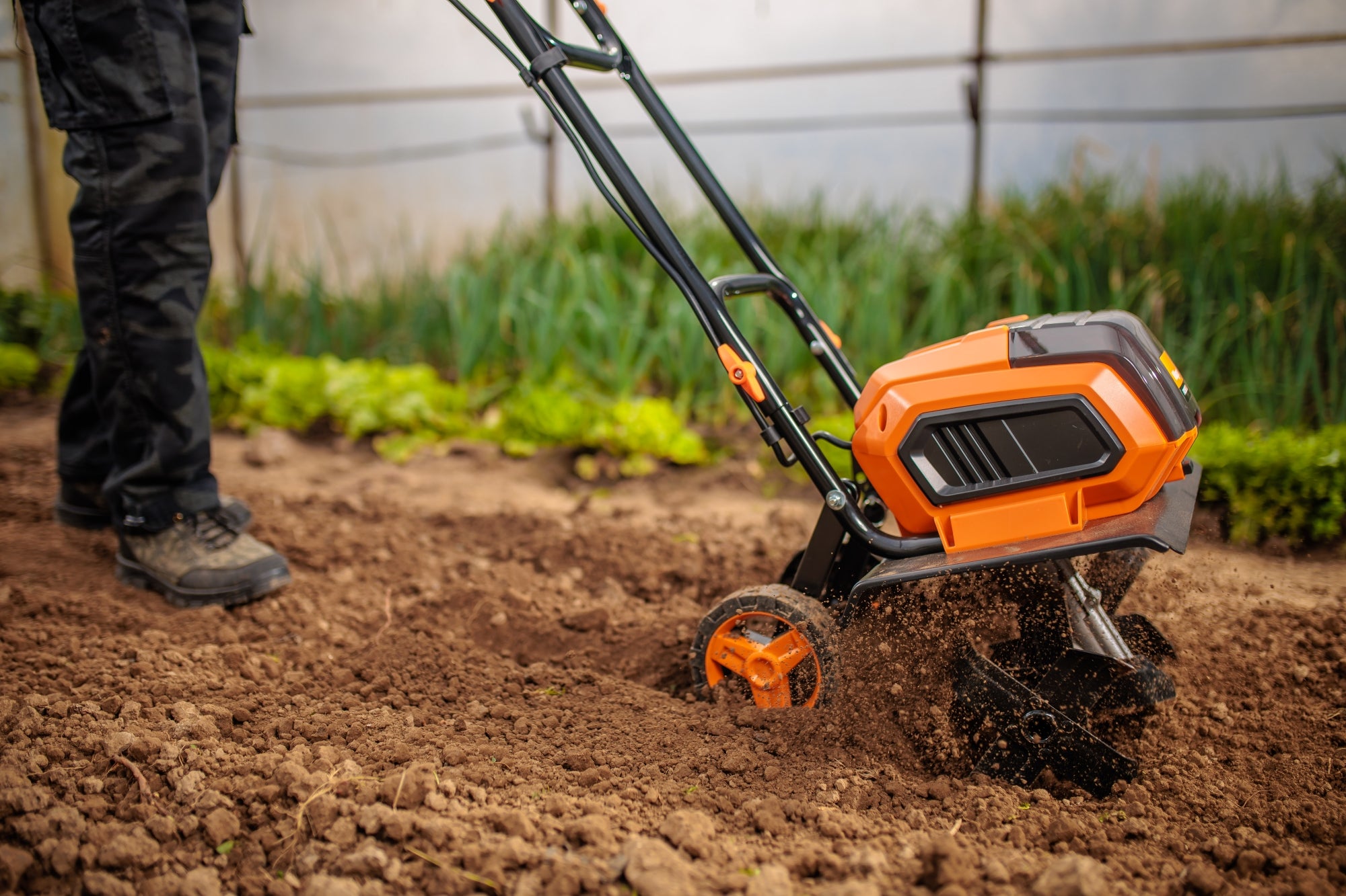 FUSE VCT 3640 Akku-Kultivator (36V) – Bürstenlos, 36 cm Arbeitsbreite - VI-083356