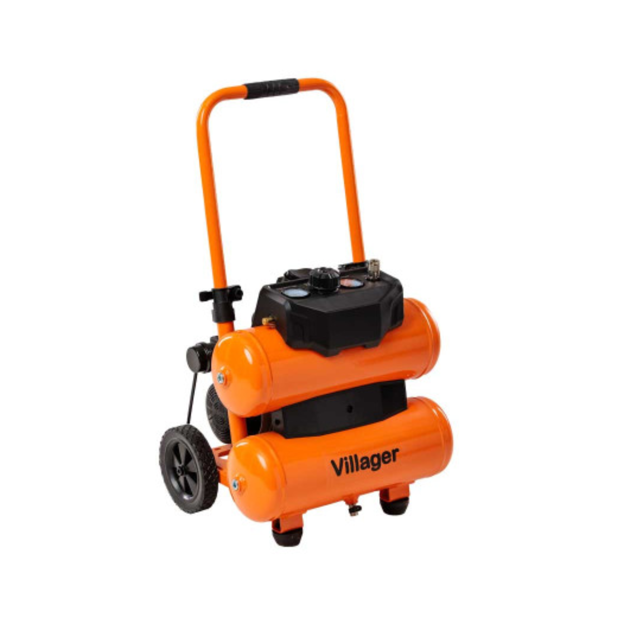 Twin Tank VAT DB 17 L – Kompakter 800 W Kompressor mit 2×17 l Tanks & 10 bar Druck- VI-086722