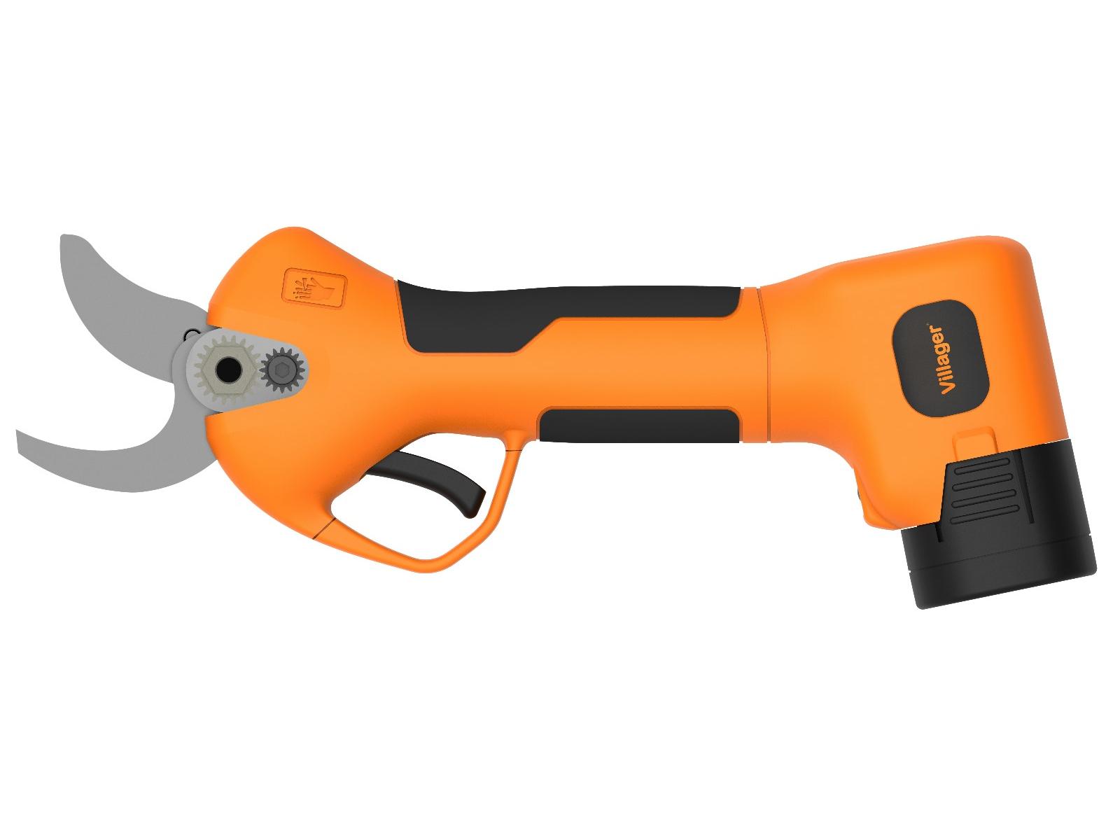 Villager VBP 30 – Akku-Gartenschere mit 2 Akkus im Koffer für präzisen Gehölzschnitt - VI-086583