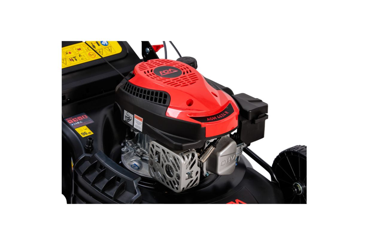 AGM 4624 R Benzin-Rasenmäher – 144,3 cm³, Radantrieb, 3-in-1 Schnittsystem - VI-082423