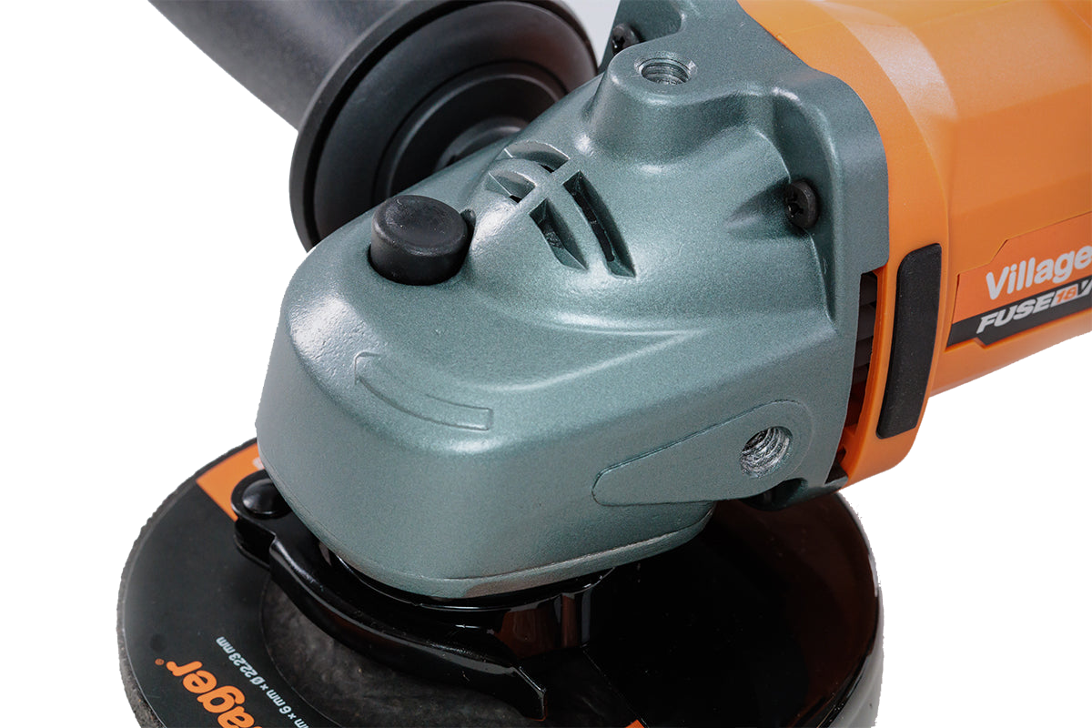 FUSE VLN 4320 – Akku-Winkelschleifer 18 V, 115 mm, mit 4Ah Akku & Ladegerät im Koffer - VI-56359