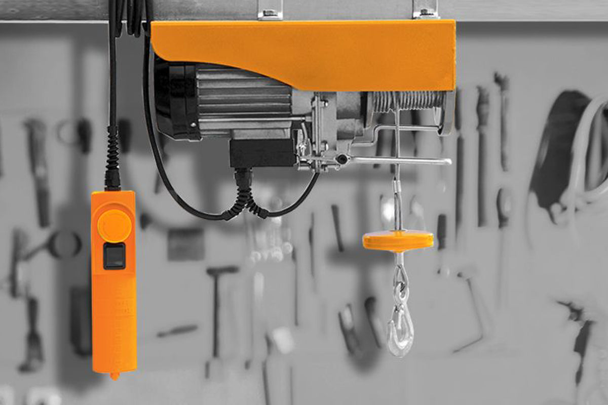 Elektrisches Hebezeug VEH 250  – 500 W, 250 kg Tragkraft, 6–12 m Hubhöhe - VI-11631