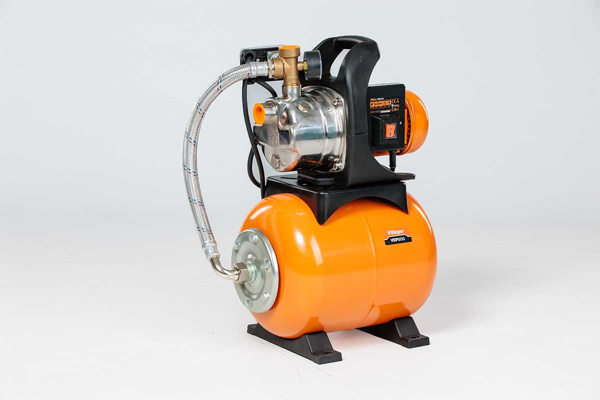 VGP 800 Hydropack-Pumpe – 800 W, 3200 l/h & 18 l Tank mit INOX-Gehäuse - VI-23468