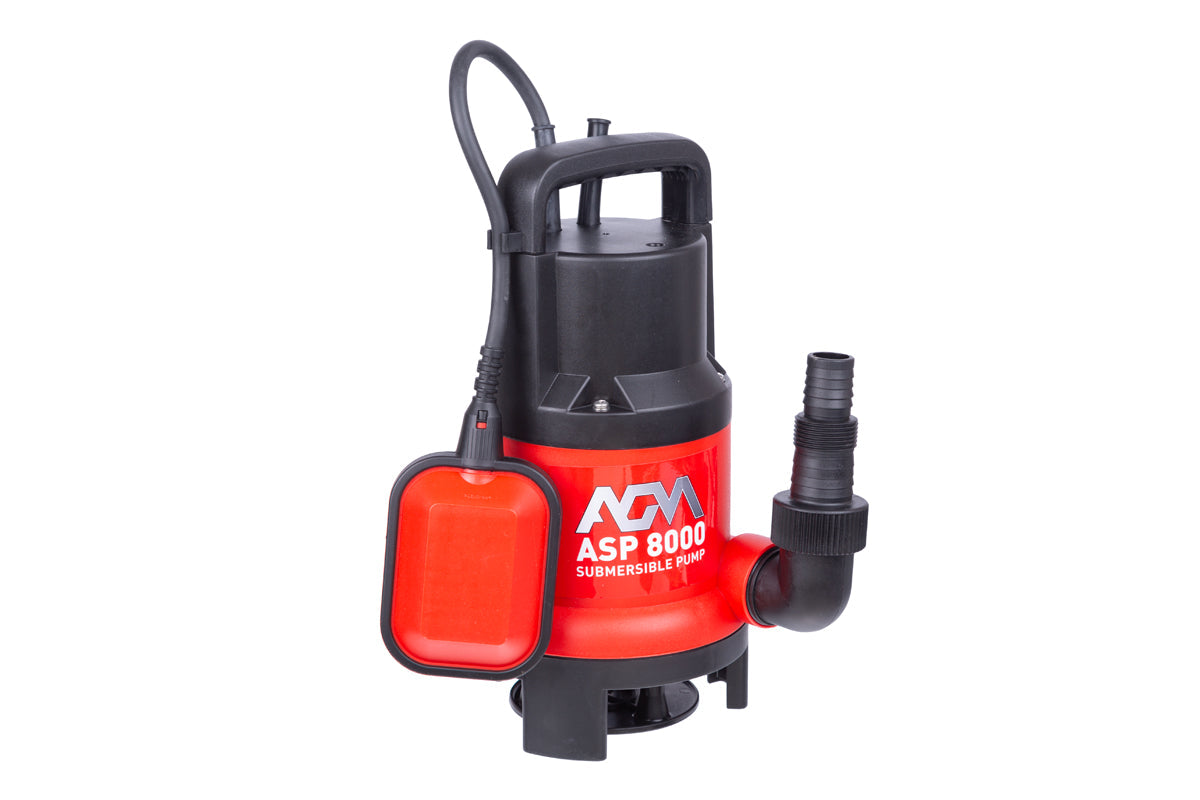 ASP 8000 Elektropumpe – kompakte 400 W Pumpe für Garten, Haushalt & Notfälle - VI-30029