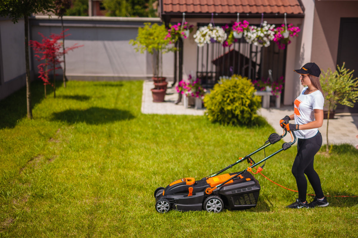 VILLY 1800 P Elektro-Rasenmäher – 1800 W, 42 cm Schnittbreite & 50 l Fangkorb - VI-41404