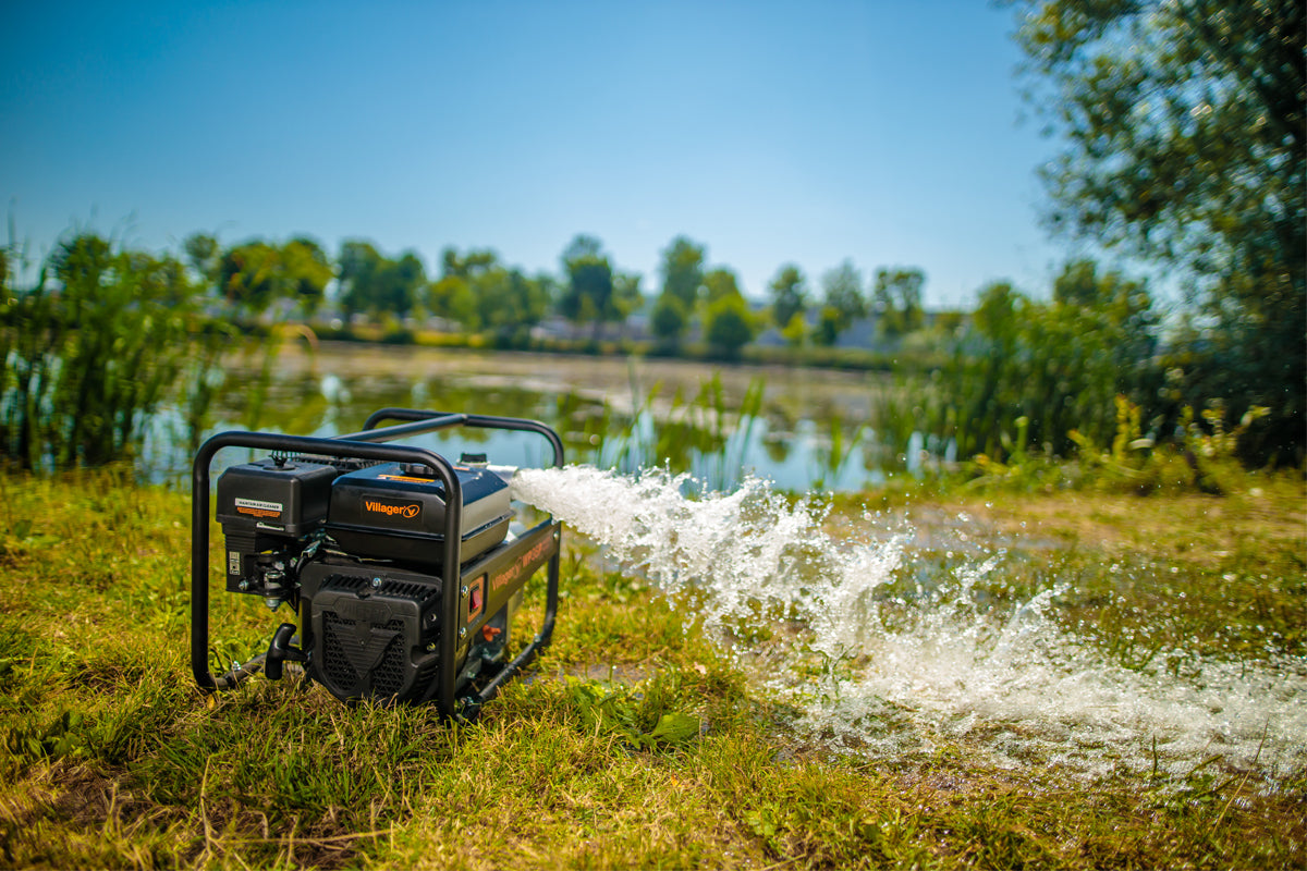 WP 36 P Benzin-Wasserpumpe – 4-Takt-Motor, 36.000 l/h Förderleistung & 2"-Anschlüsse - VI-41407