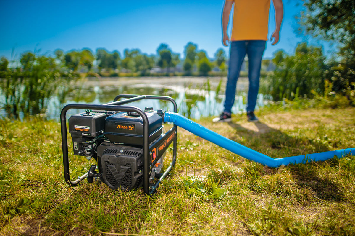 WP 36 P Benzin-Wasserpumpe – 4-Takt-Motor, 36.000 l/h Förderleistung & 2"-Anschlüsse - VI-41407