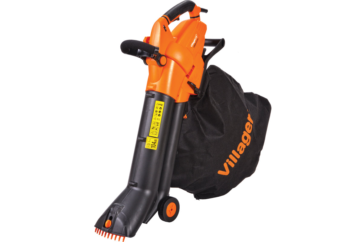 VEBV 3000 Elektro-Laubbläser & -sauger – 3000 W, 83 m/s Luftgeschwindigkeit & Häckselfunktion – VI-041453
