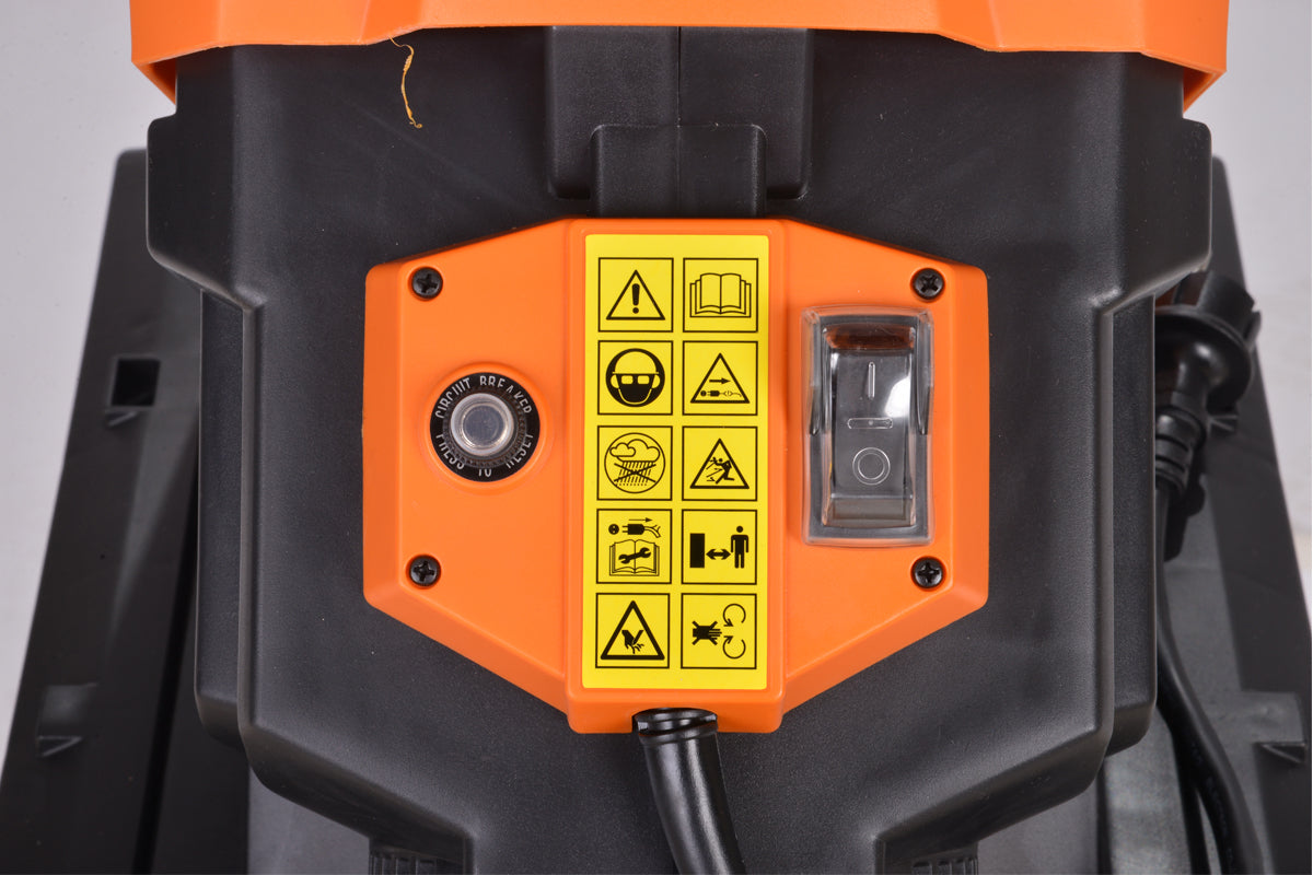 Villager VC 2500 Elektrohacker – 2500 W Holzschredder mit 40 mm Schnittstärke & 50 l Auffangbox – VI-041454