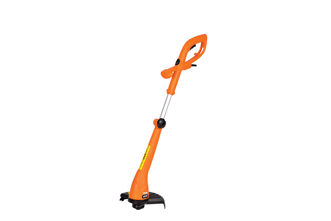 Elektro-Rasentrimmer – 350 W, 25 cm Schnittdurchmesser, Teleskopstiel, Orange Edition - VI-46737