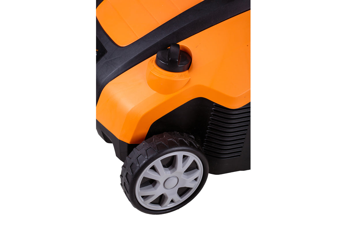 Elektro-Vertikutierer VAS 1500 P – 1500 W, 38 cm Arbeitsbreite, 2 Walzen, 6-fach Tiefeneinstellung - VI-050015