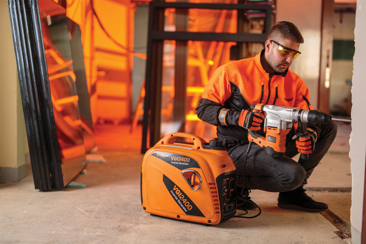 Generator VGI 2400 Inverter Stromerzeuger 2,2 kW, leise & kompakt mit AVR-Regelung - VI-051466