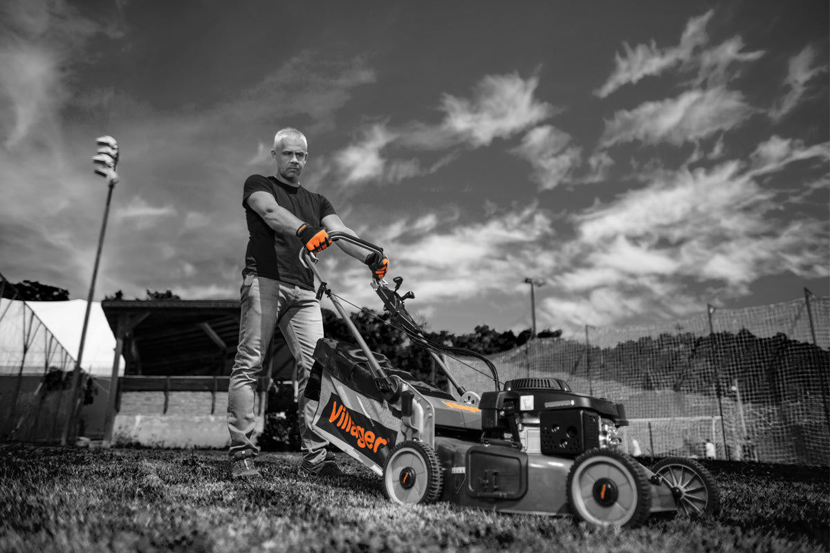 VRS 5500 – Profi-Benzin-Rasenmäher 53 cm mit variablerm Radantrieb & 4-in-1-Funktion - VI-55360