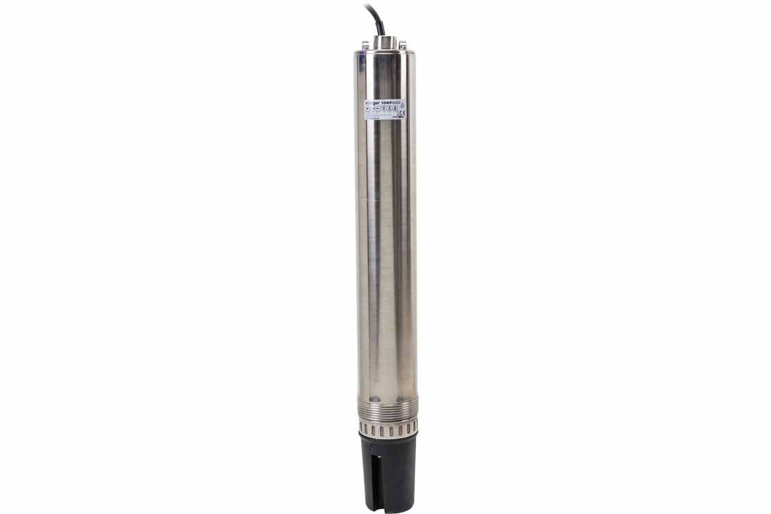 VDWP 4500 Tiefbrunnenpumpe – 900 W Edelstahl-Pumpe für Gartenbewässerung - VI-55368