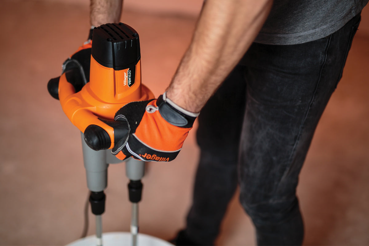 VEM 1620 Rührwerk - Kraftvoller Mörtel- und Klebermischer mit 1600 Watt für Profis - VI-55695