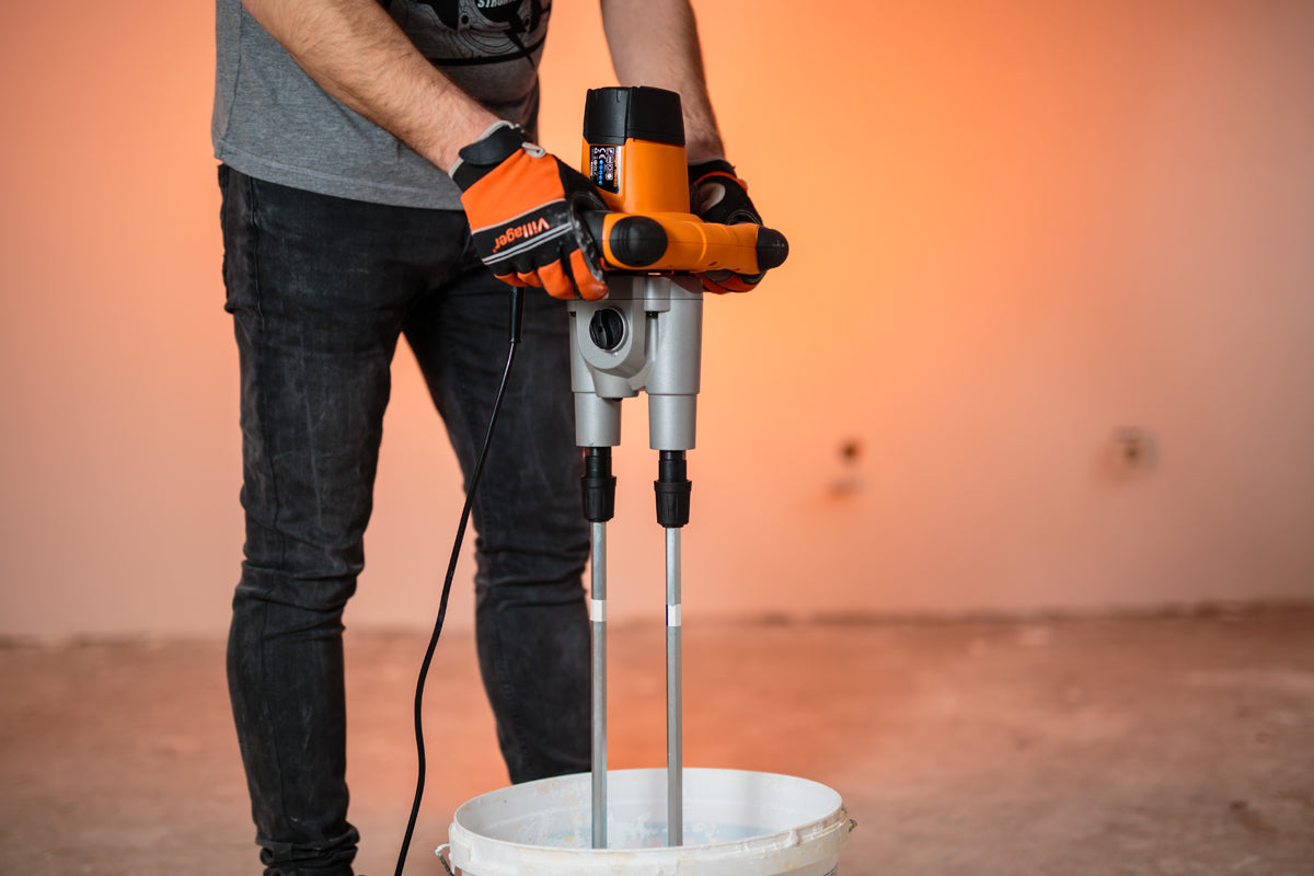 VEM 1620 Rührwerk - Kraftvoller Mörtel- und Klebermischer mit 1600 Watt für Profis - VI-55695