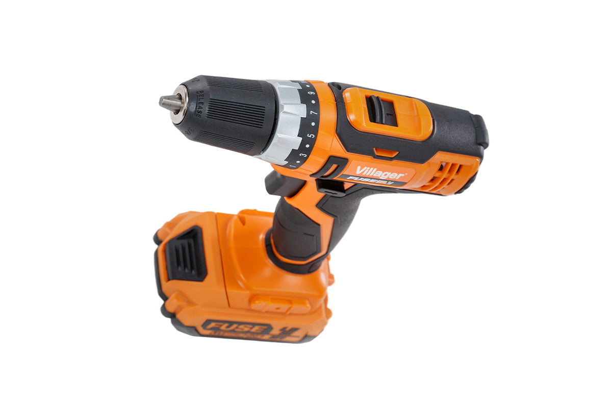 FUSE VLN 3220 2BSC Akku-Bohrschrauber (18V) – Premium-Set mit 2 x 1,5 Ah Akkus und Koffer - VI-56357