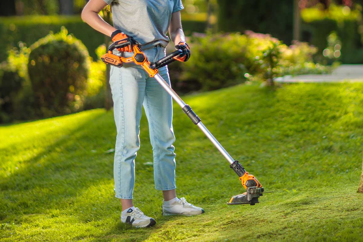 FUSE BC 2320 Akku-Rasentrimmer (18V) – Inkl. 2 Ah Akku und Ladegerät - VI-56360