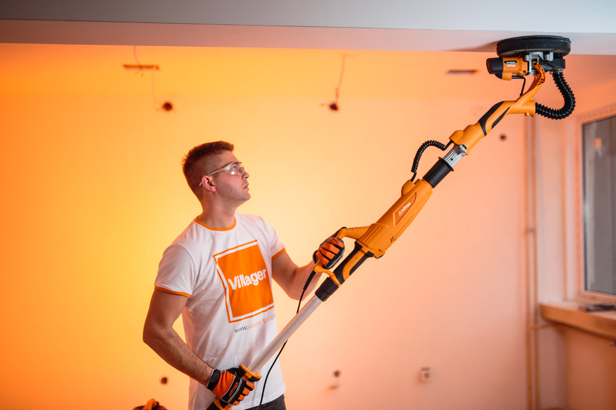 VDS 625 Trockenbauschleifer – 600 W, Ø225 mm Schleifkopf, teleskopierbar & saugfähig - VI-57734