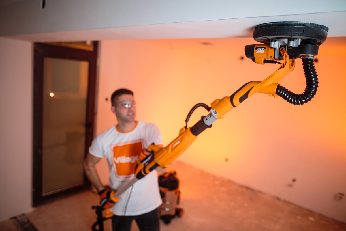 VDS 625 Trockenbauschleifer – 600 W, Ø225 mm Schleifkopf, teleskopierbar & saugfähig - VI-57734