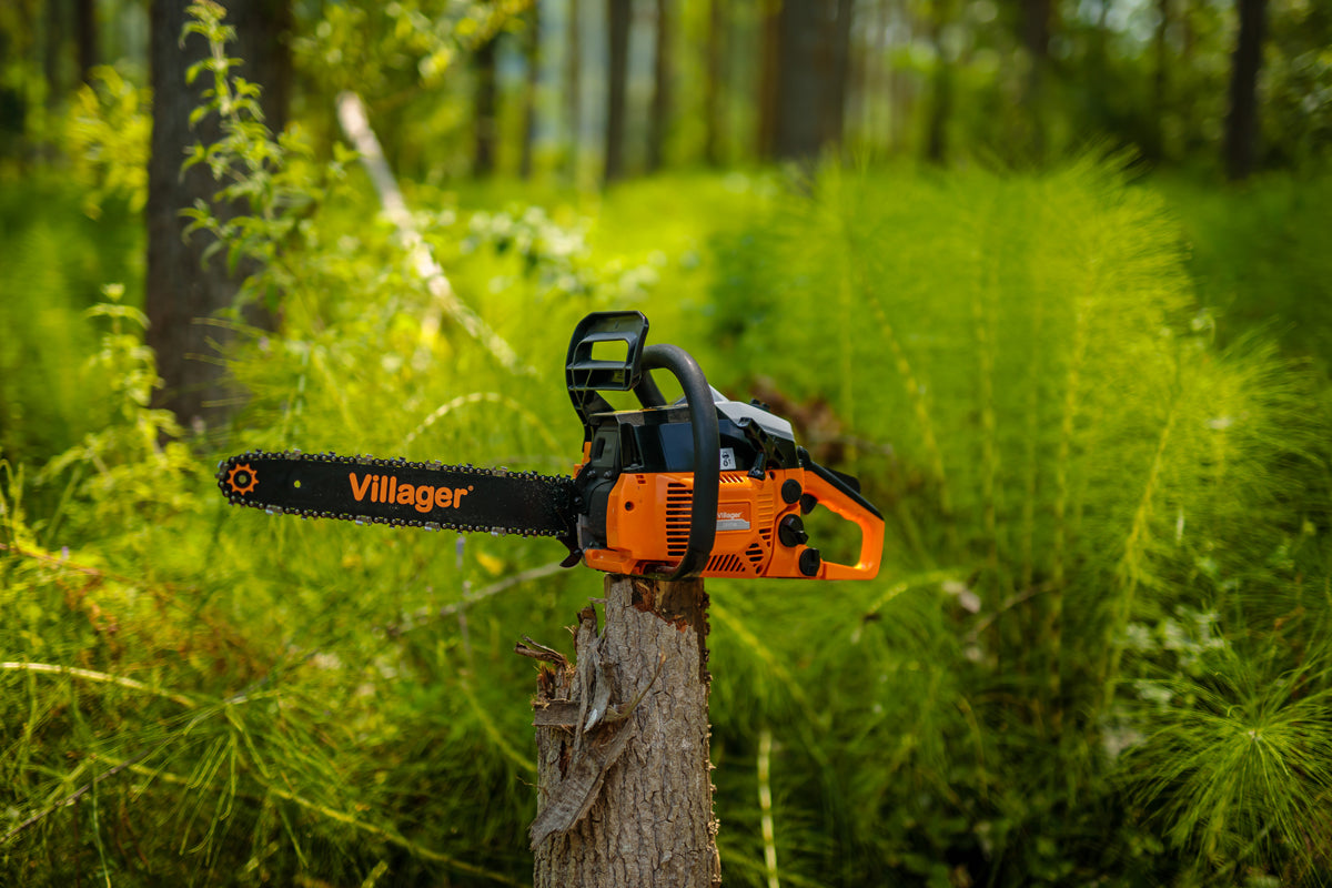 VGS 460 Prime – 46 cm Benzin-Kettensäge mit 45,8 cm³ Motor & Anti-Vibration – VI-57750