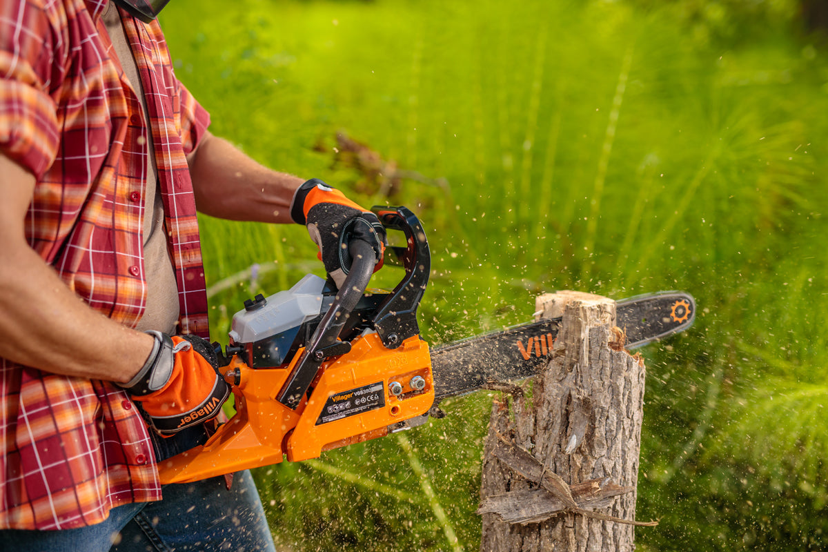 VGS 460 Prime – 46 cm Benzin-Kettensäge mit 45,8 cm³ Motor & Anti-Vibration – VI-57750