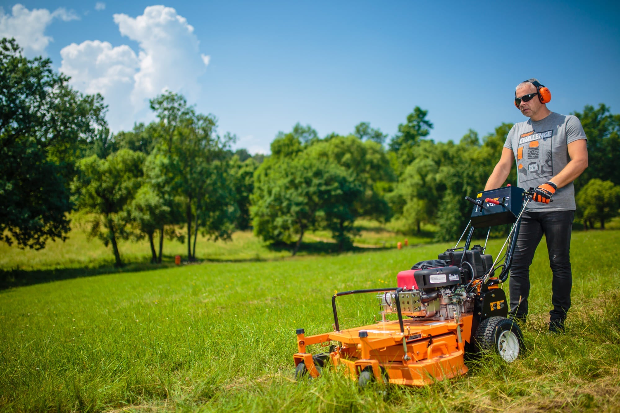 V 722 PROFESSIONAL – 71 cm Profi-Rasenmäher mit B&S Intek-Motor & 3-Gang-Radantrieb - VI-058481