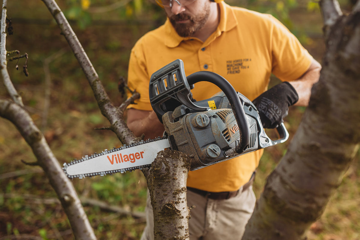 VGS 3011 PE Benzin-Kettensäge – kompakt, carvingtauglich, 1,0 kW Leistung, nur 3,4 kg - VI-60096