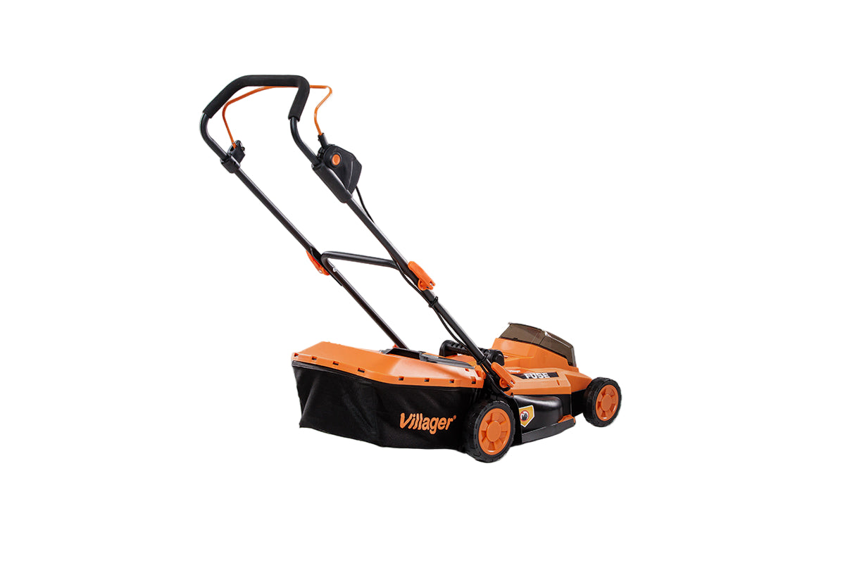 FUSE VILLY 2020 E Akku-Rasenmäher (18V) – Kompakt, bürstenlos, inkl. Akku-Set - VI-60115