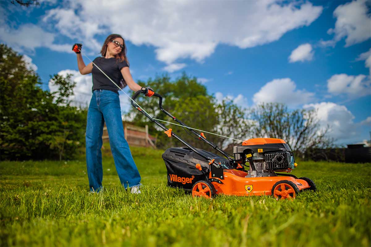 Atlas 3010 T Benzin-Rasenmäher – kraftvoll, robust & ideal für bis zu 800 m² Rasenfläche - VI-60218