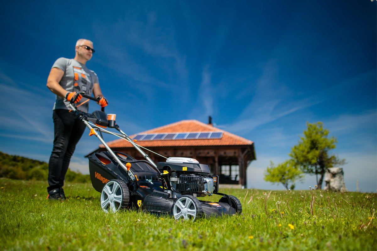 FALCON 5111 T-ES Benzin-Rasenmäher – 173 cm³, 3,0 kW, 501 mm Schnittbreite, Elektrostart, 4-in-1 - VI-060228