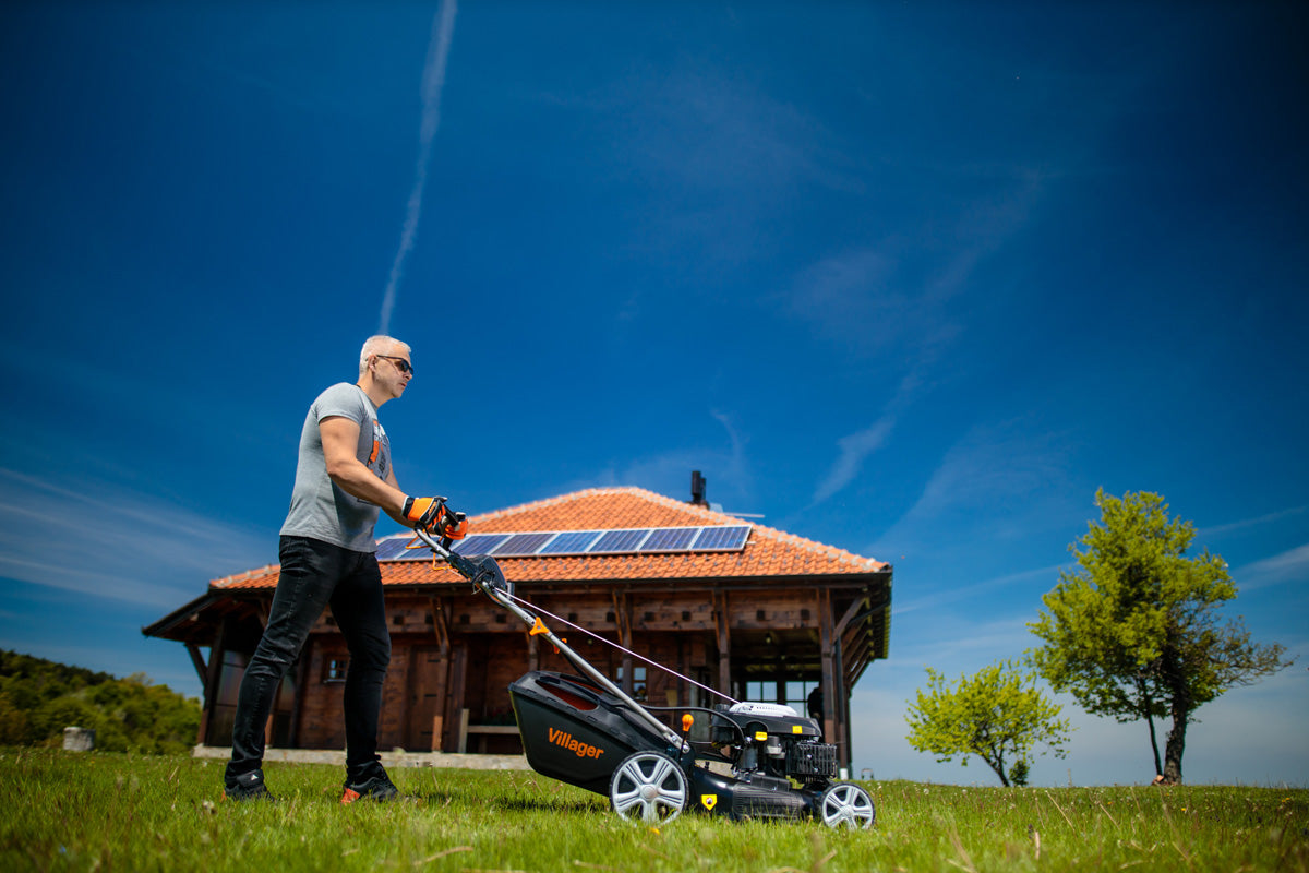 FALCON 5111 T-ES Benzin-Rasenmäher – 173 cm³, 3,0 kW, 501 mm Schnittbreite, Elektrostart, 4-in-1 - VI-060228