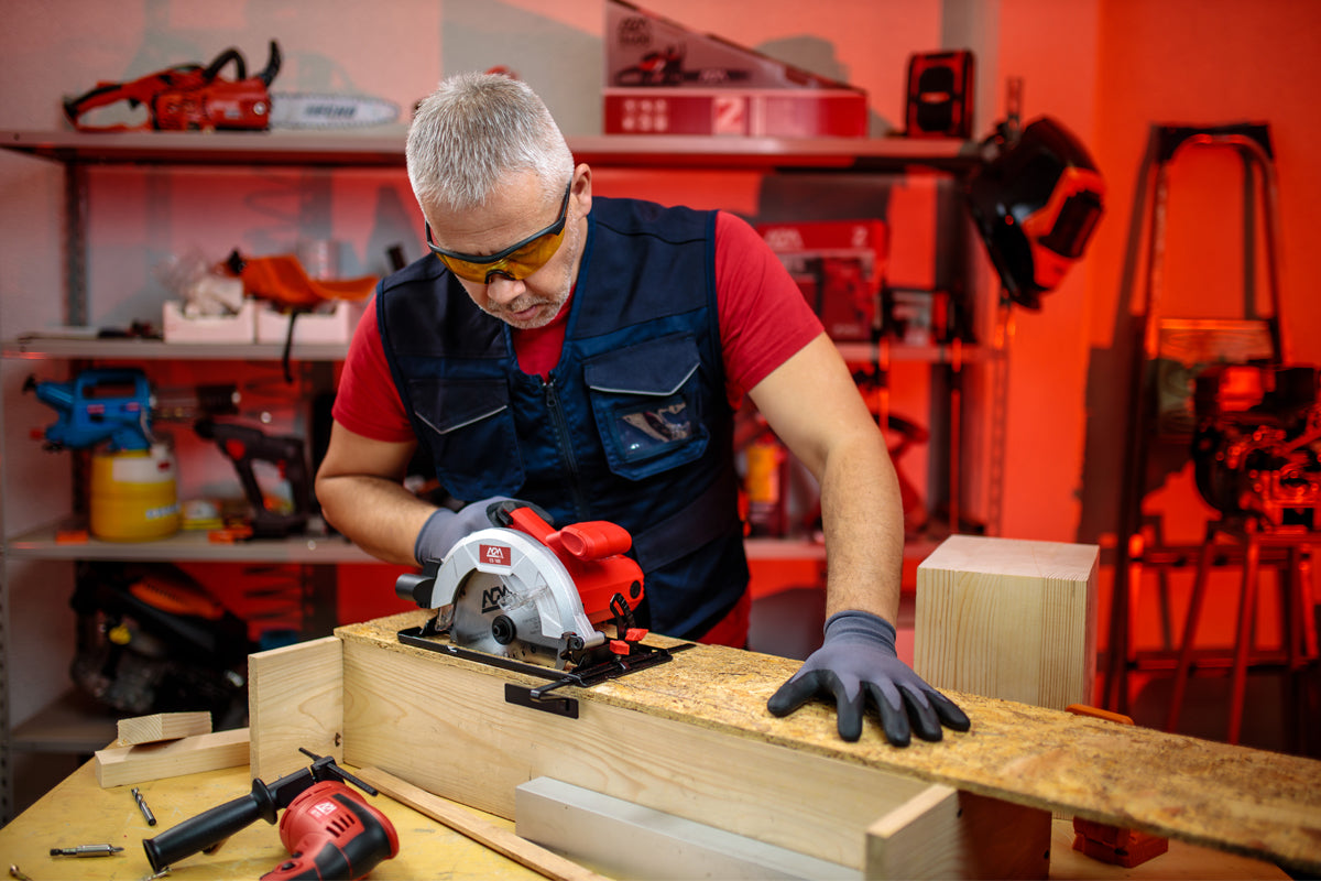 AGM CS 185 – Handkreissäge mit 1200 W Leistung & 185 mm Sägeblatt – VI-66151