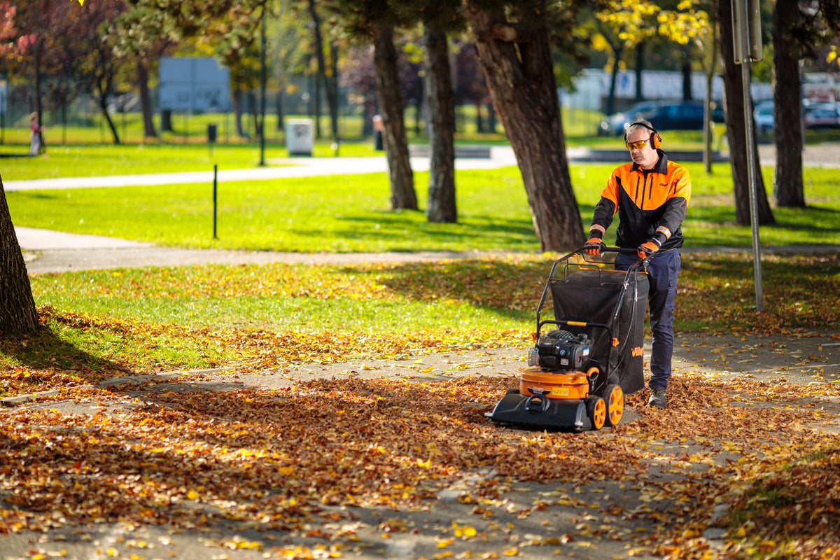 VPTC 8520 Vakuum-Kollektor – Profi-Laubsauger mit 140 cm³ BS-Motor & 150 l Fangvolumen - VI-66206