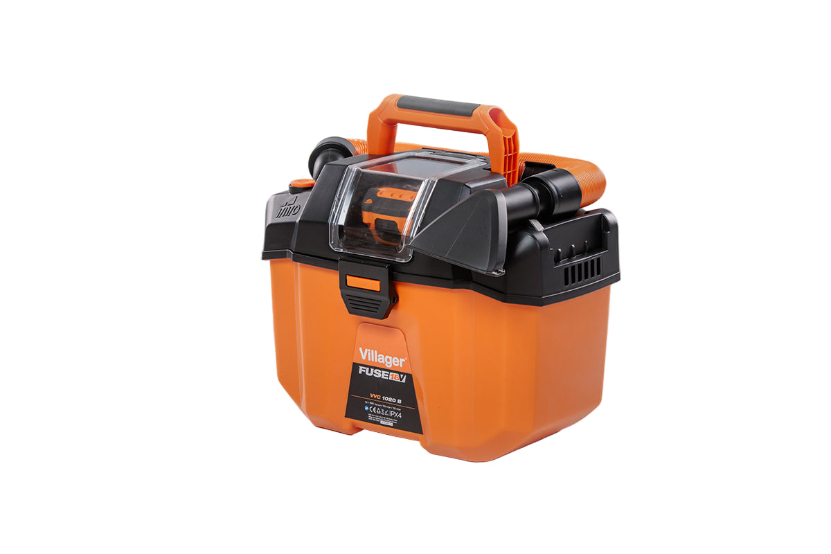 FUSE VVC 1020 B Akku-Nass-/Trockensauger (18V) – Bürstenlos, 10 Liter, mit Blasfunktion - VI-66255
