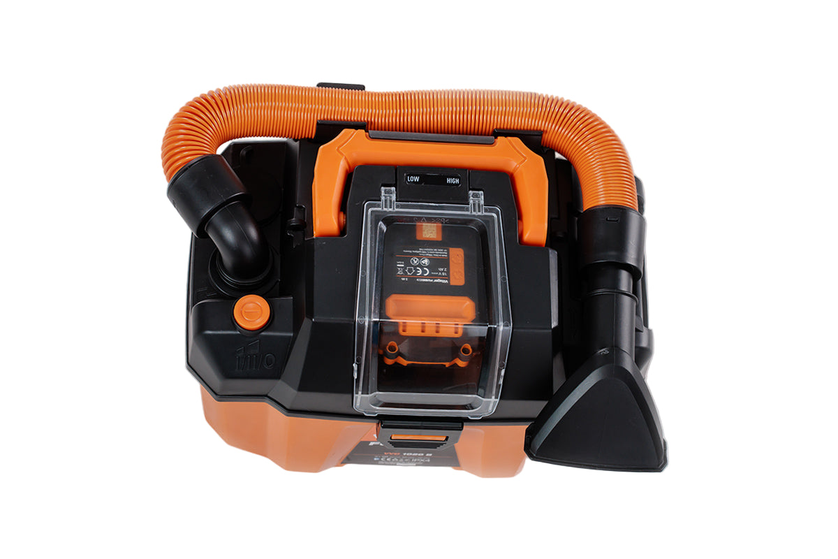 FUSE VVC 1020 B Akku-Nass-/Trockensauger (18V) – Bürstenlos, 10 Liter, mit Blasfunktion - VI-66255