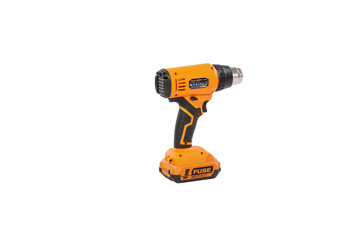 FUSE VLN 9520 Akku-Heißluftpistole (18V) – Kabellose Hitze bis 550°C - VI-66256