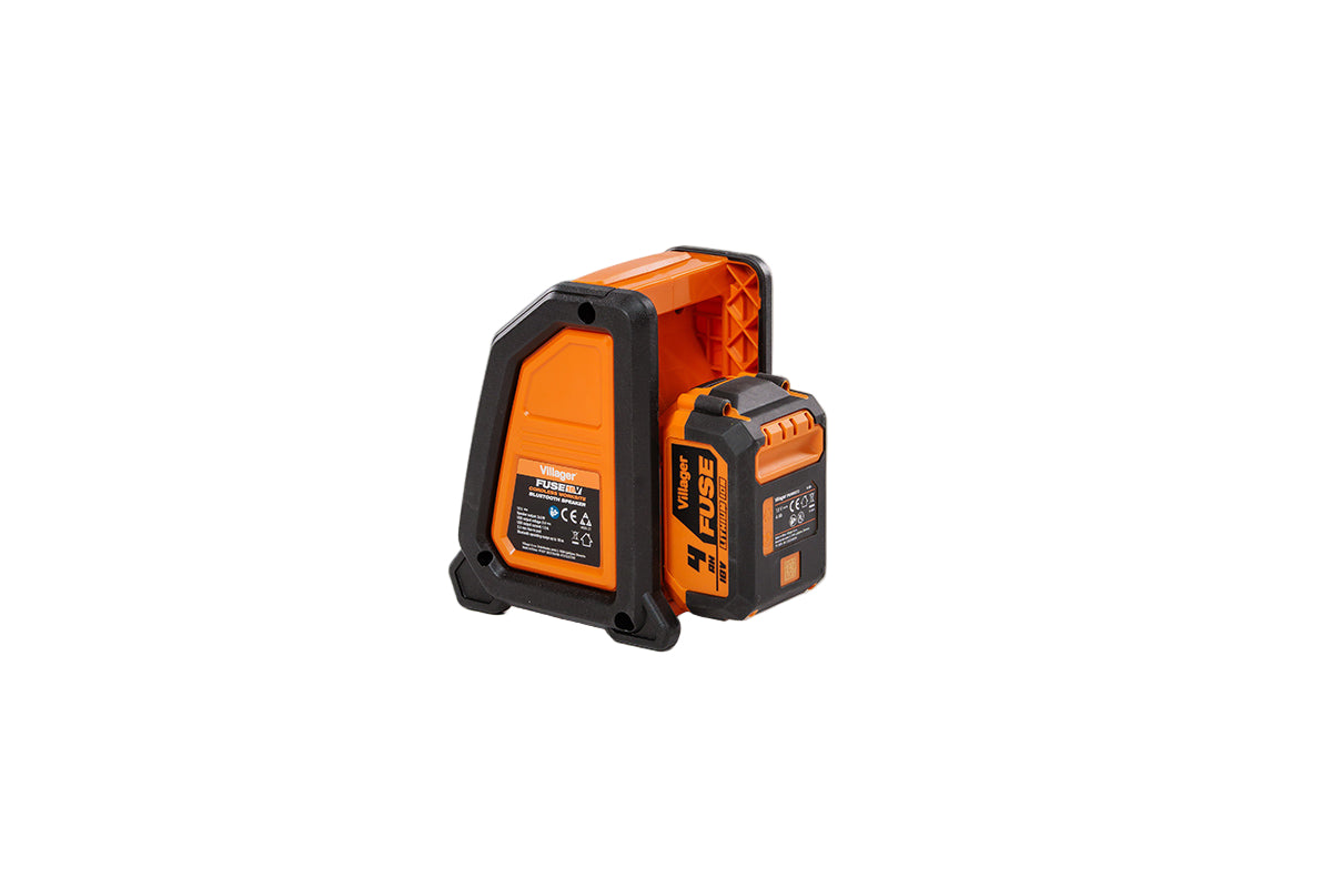 FUSE Bluetooth Akku-Lautsprecher – kabelloser Sound für Werkstatt, Baustelle & Outdoor - VI-66257